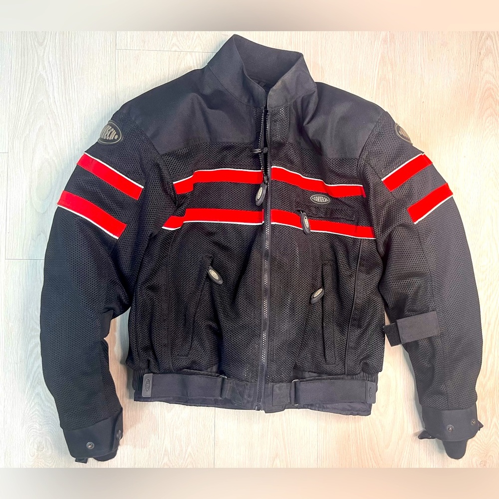 Cortech Breeze Womens Size XS w- Armor‎ /
Insulated Liner Motorcycle Jacket
